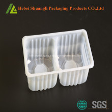 food grade 2 compartments snack biscuits boxes
